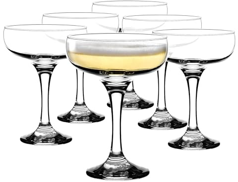 Sendez 6 martiniglas 170 ml martiniskålar cocktailskål cocktailglas