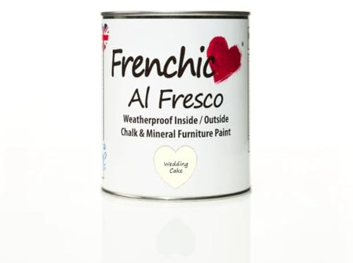 Wedding Cake - Frenchic Al Fresco Weatherproof Inside & Outside Chalk Paint - 750ml