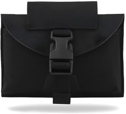 Kit Di Pronto Soccorso Tattico MOLLE Gen 2 A Sgancio Rapido - Nylon Ad Alta Resistenza, 18,5x15 Cm, 0,105 Kg For Giochi Tattici, Oggetti Scena Cinematografici, Attività Squadra(BLK)