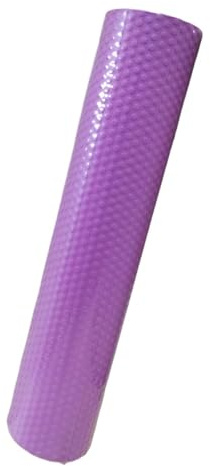 Yoga-Roller, rund, EVA-Schaum-Zylinder for Pilates-Übungen, verbessertes Heimtraining, Durchmesser 9,5 cm, Länge 45(PURPLE)