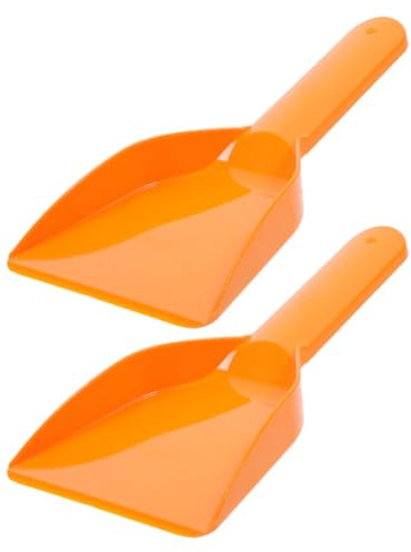 TOGEVAL Raschietto per Ghiaccio in Plastica 2 Pezzi, Paletta per Scongelare Congelatore e Frigorifero, Spatola Antigelo Impugnatura Ergonomica, Strumento Multiuso per Pulizia e Rimozione