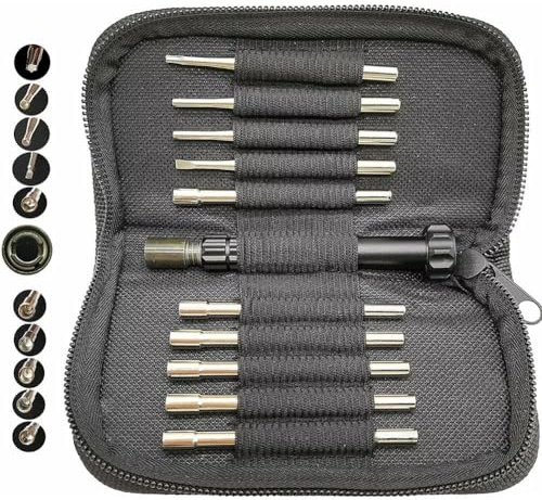 Serenophile Kit di 10 attrezzi per la regolazione del carburatore per motori a 2 tempi, set di cacciaviti con punte esagonali e sei punte a stella per ZAMA, compatibile con motosega, decespugliatore