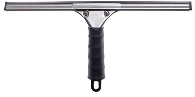 Apex Spatola Vetri Professionale 35cm – Con Gomma Doppio Utilizzo, Impugnatura Ergonomica e Struttura in Metallo