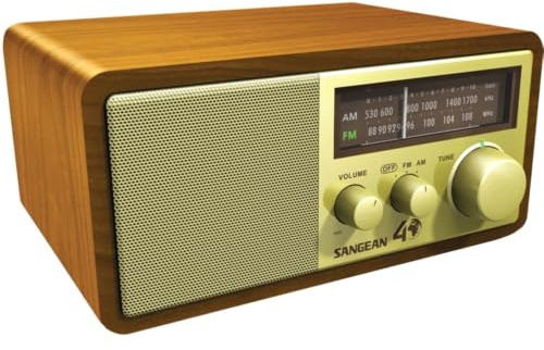 Sangean WR-11SE AM/FM Tischradio 40th Anniversary Edition Walnuss