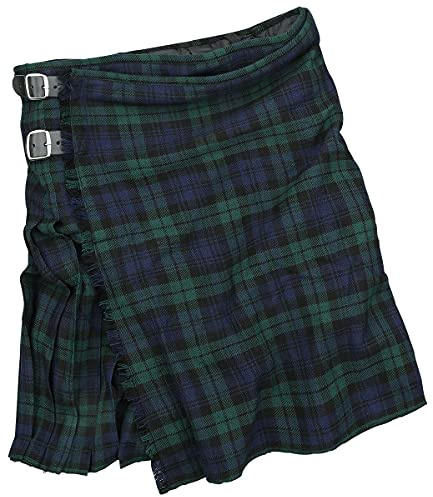 Black Premium by EMP Uomo Kilt Verde-Blu M