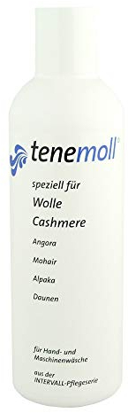 Wollwaschmittel Konzentrat Tenemoll flüssig - Universal Wolle Waschmittel für Hand- und Maschinenwäsche - Flüssigwaschmittel 240 ml