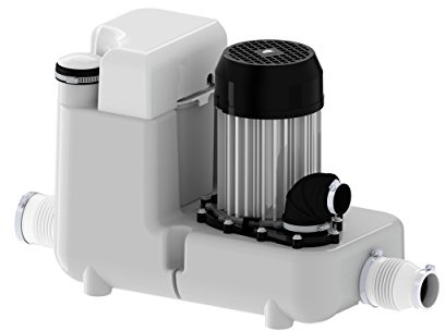 SFA SANIFLO - Sanicom 1 - Heavy-Duty Gray Water Drain Pump - High-Temperature Commercial Solution - Robust & Efficient Design - Certified CSA (IPC, NSPC), IAPMO (UPC) - Made In France