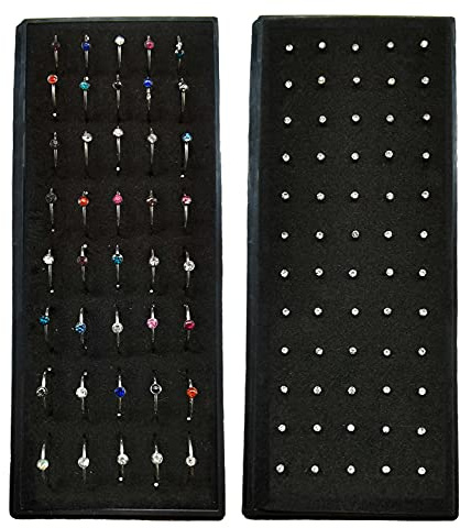 Tornito 100Pcs Stainless Steel Bone Nose Studs Hoop Nose Rings Set Multicolor Cubic Zirconia Hoop Tragus Cartilage Nose Ring Labret Nose Piercing Pin Jewelry for Women Men 1.5mm 22G