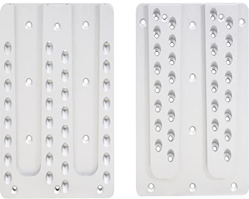 PITZL 88322.2000 Doppel HVP 160x220x12 mm Aluminium eloxiert, Silber