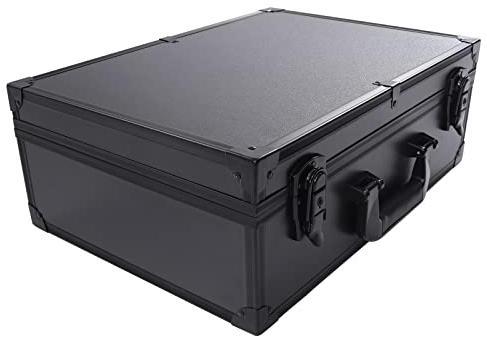 Schminkkoffer Kosmetikkoffer Makeup Koffer Reise Kosmetiktasche Makeup Tasche Schminktasche Kosmetik Aufbewahrungsbox Makeup Organizer Box mit LED Spiegel