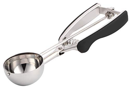 Paletta per Gelato, Scavino Melone, Paletta per Gelato Melone Ergonomica Multiuso per Ristorante per Domestica 59 mm: (55 mm)