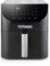 Vitinni 6L Air Fryer, Spacious Square Basket, Digital Air Fryer Oven with LED Interface, 10 Pre-sets, Large Airfryer for Family, 60 Minute Timer, Reaches Temperatures up to 200°C