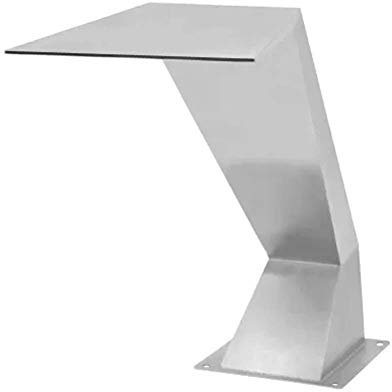 Cascata Piscina Fontana Piscina Fontana 304 Acciaio Inox Piscina Laghetto Cascata Lama Cascata, Fontane da Esterno, 64 X 30 X 52 Cm