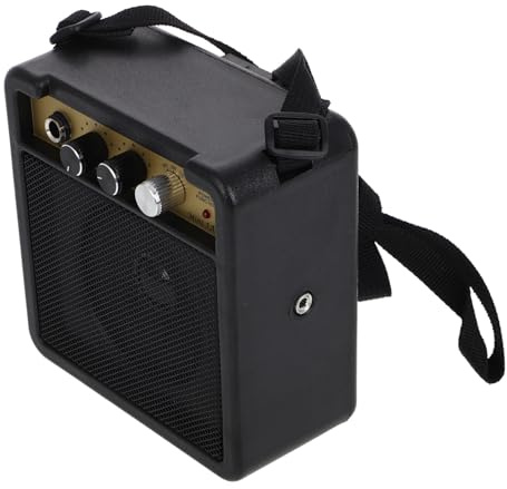 KONTONTY Amplificador De Bajo Pequeño Mini Amplificador De Guitarra Eléctrica Portátil y Robusto