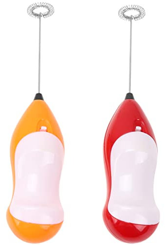 Garneck 2 Elettriche Mini Accessori Da Cucina Elettrico Portatile Mescolatore Per La Casa Senza Batteria