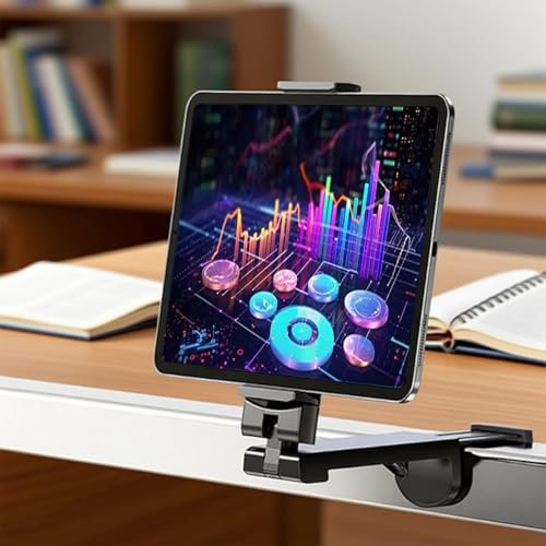 Handyhalterung Flugzeug,tablet Halterung Auto Kopfstütze,Doppelt Faltbares Design Handyhalterung,Universelle Ipad/Handyhalterung Halterung,Tragbarer Handy Ständer Kompatibel mit 4-10,9 Elektroniks