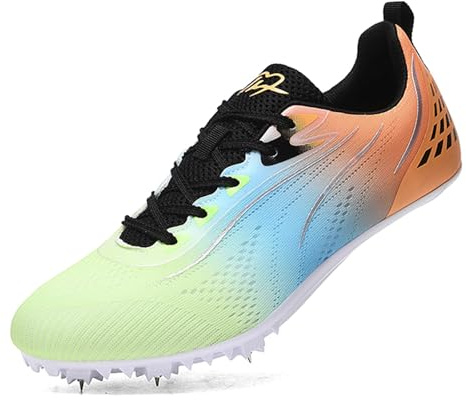 sekiueo Leichtathletikschuhe Für Herren Damen Jungen Mädchen 7 Spikes Leichte Rennlaufschuhe Springschuhe