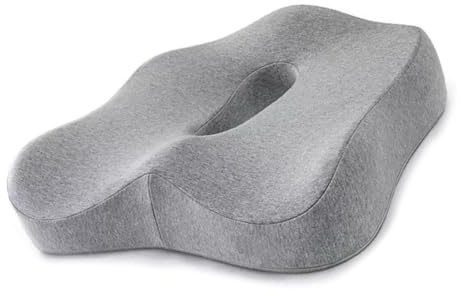 Gissroys Cuscino ergonomico della sedia dell'ufficio di progettazione del cuscinetto di Seat della schiuma di memoria di rimbalzo rapido per il cuscino di sollievo per la