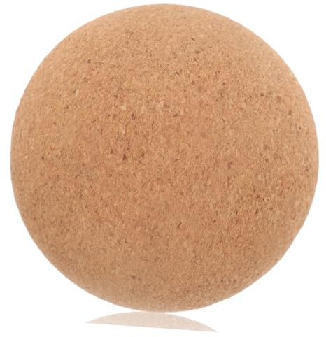 OHPHCALL Kork Massageball Faszienball für Rücken und Nackenmassage Langlebig und Fest Fördert Muskelentspannung für Yoga und Gezielte Faszienbehandlung