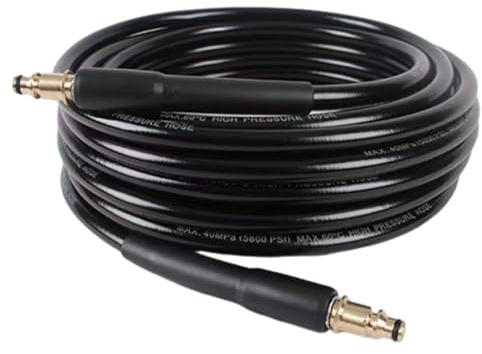 Tubo di ricambio ad alta pressione, 10 m, per Bosch Aquatak AQT, tubo di prolunga per idropulitrice Bosch AQT, con attacco rapido SDS
