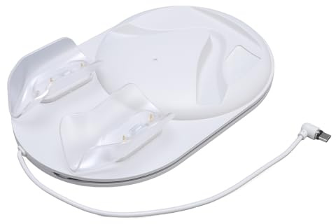 Topiky Soporte de Carga para Auriculares VR de Alta Eficiencia con Capacidad de Carga Rápida para un Almacenamiento Ordenado de Accesorios VR Baterías Recargables de Larga Duración para Jugadores