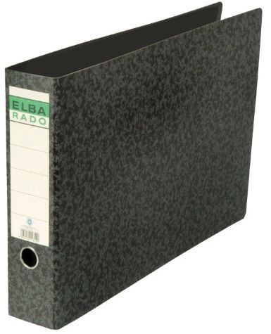 ELBA Ordner Rado Hartpappe, DIN A3 quer, 5,5 cm Rückenbreite, schwarz