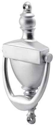 Defender Sécurité U 10366 Deluxe Heurtoir de porte en nickel satiné,