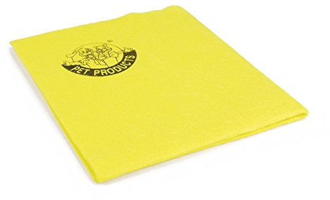 Beeztees 795035 Hundehandtuch, 50 x 60 cm, gelb