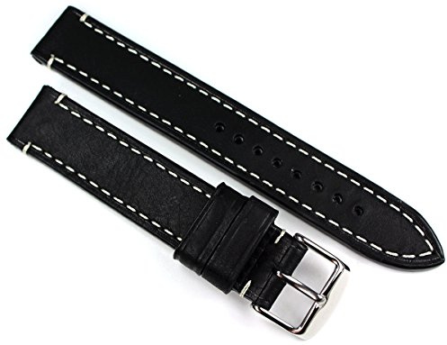 Sulla RIOS1931 CT Vintage Leder-Uhrenarmband aus echtem Rindsleder
