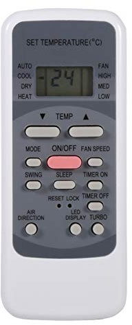 Jectse Mando a Distancia Universal para Aire Acondicionado, Compatible con Serie R51 R51/E R51/CE R51M R51D BGE