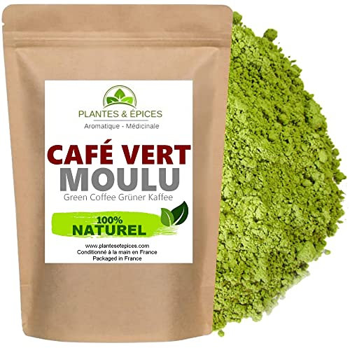 Café Vert Moulu 100% naturel - Sachet fraîcheur refermable (250g)