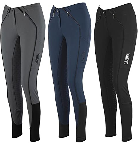 Lazura Damen Reithose Silikon Vollbesatz Fiona | Reiterhose – Vollbesatzreithose