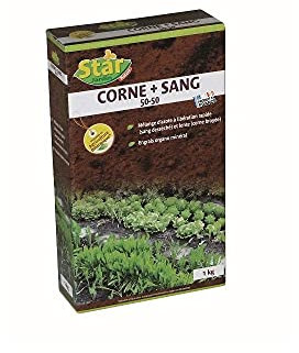 Start Engrais bio azoté corne+sang desséch 1kg 1kg CS1