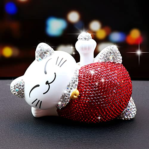 BYNYXI Figurine oscillante pour chien, chat, voiture, tableau de bord, décoration porte bonheur décoration intérieure voiture, décoration de voiture