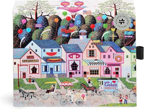 Buffalo Games - Silver Select - Charles Wysocki - Confection Street - 1000 Piece Jigsaw Puzzle