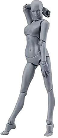 Zeichenfigur Modell PVC Actionfigur Körper mit Halterung Zum Malen Fotografie Requisiten (Frau #14)