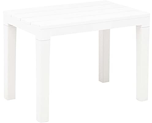 HETFTJN Campingbank Bad Banks Garderobenbank Garden Bench - Gartenbänke 2 STK. Weiß Kunststoff für Park Balkon Draussen Garten