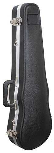 Geigenkoffer Hartschale Violine 1/2 Schwarz ABS Schutzkoffer VCS1200 Violinenkoffer 1/2 Größe – Hardshell Case Violine Halbgröße – Geformter ABS Koffer mit Polsterung, Tragegriff & sicherem Verschluss