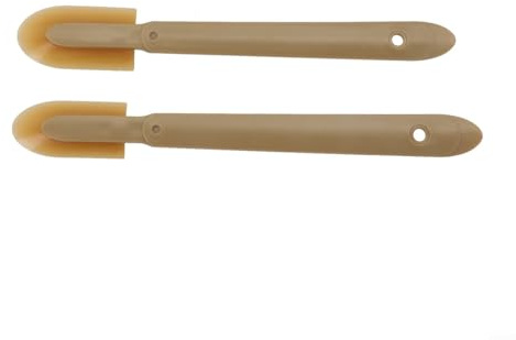 Set di strumenti per sigillatura con 2 spatole in gomma, per un'applicazione liscia del sigillante e levigare le linee di malta (2 pezzi grandi)