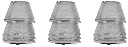 Bewinner 20 Cuñas de Redondo de Seguridad, Juego de Cuñas Divisorias con de Martillo de Acero para Trineo de Martillo de Garra de Hacha, Herramienta de Cuña de Refuerzo Duradera sin Rebabas, 10 Mm