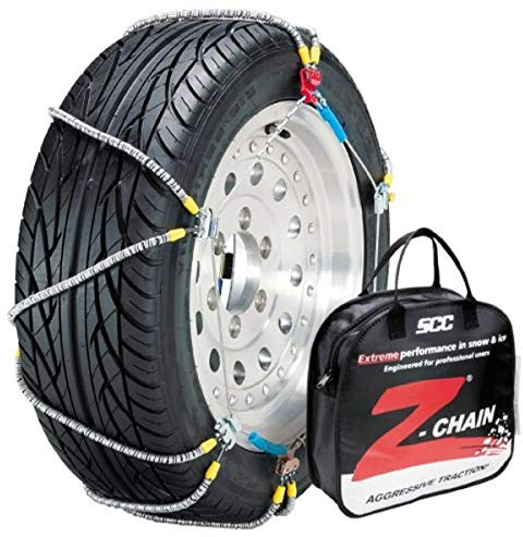 SCC Z-579 Z-Chain Extreme Performance Cable Tire Traction Chain - Set of 2