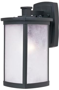 Maxim Terrace-One Light Medium Outdoor Wall Mount in Mission Style-7 Inches Wide by 13.75 inches high-Bronze Finish