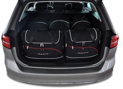 KJUST Kofferraumtaschen 5 stk kompatibel mit VW PASSAT VARIANT B8 2014-2023