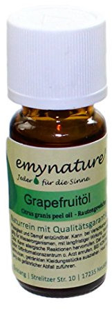 emynature® Ätherisches Öl Grapefruit 100% naturrein (Citrus granis peel oil) Inhalt 10 ml Grapefruitöl