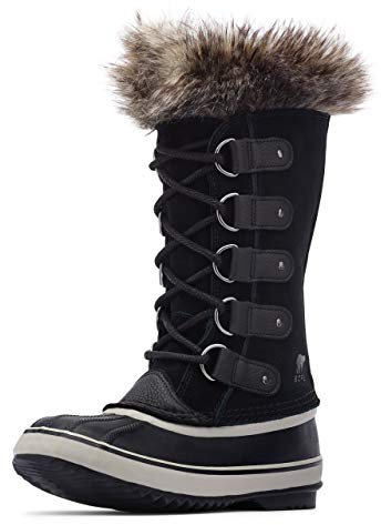 Sorel Joan of Arctic Waterproof bottes d'hiver imperméables pour femme, Noir (Black x Quarry), 42 EU