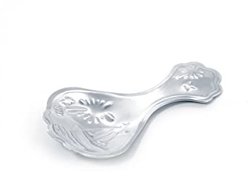 teemando 2 cucharas medidoras de té de acero inoxidable L aprox. 7 cm 0 2 unidades