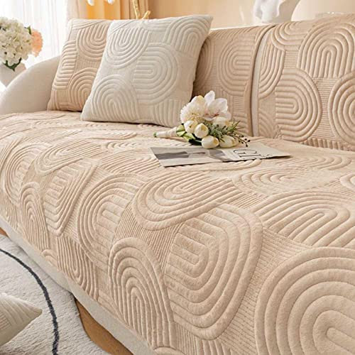 MTHGH Sofabezug Antirutsch,Anti Slip Sofa Cushion,sofaschutz Wasserdicht L Form,sofaschutz Katze Sofaschoner,Couch Bezug Ecksofa,C-90x160cm