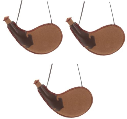 MAGICLULU 3pièces Sac à Eau Bota Antique Cuir Étanche Et pour Camping Randonnée Et Activités De Plein Air pour Vin Bière Et Eau Décoration Rétro Et Accessoire De Performance