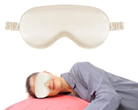 Nacht-Augenabdeckung, Schlaf-Augenabdeckung,Lichtblockierender, Augenschutz zum Sch verdunkelnder Schlafbezug - Travel Night Eyeshade Weiche Augenabdeckung mit elastischem Band für Zug, Fliegen, Büros