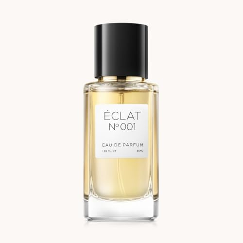 ÉCLAT 001 - Eau de Parfum 55ml - Klassischer Damenduft mit Aldehyden, Rose und Sandelholz - floral, pudrig und elegant - für Frauen mit ikonischem Stil